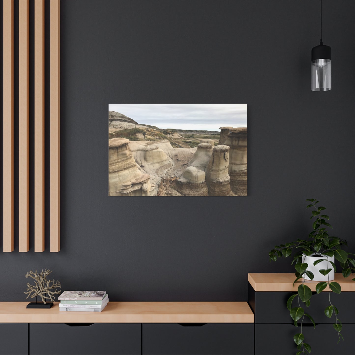 Stretched Canvas Art Print - Majestic Landscape Decor