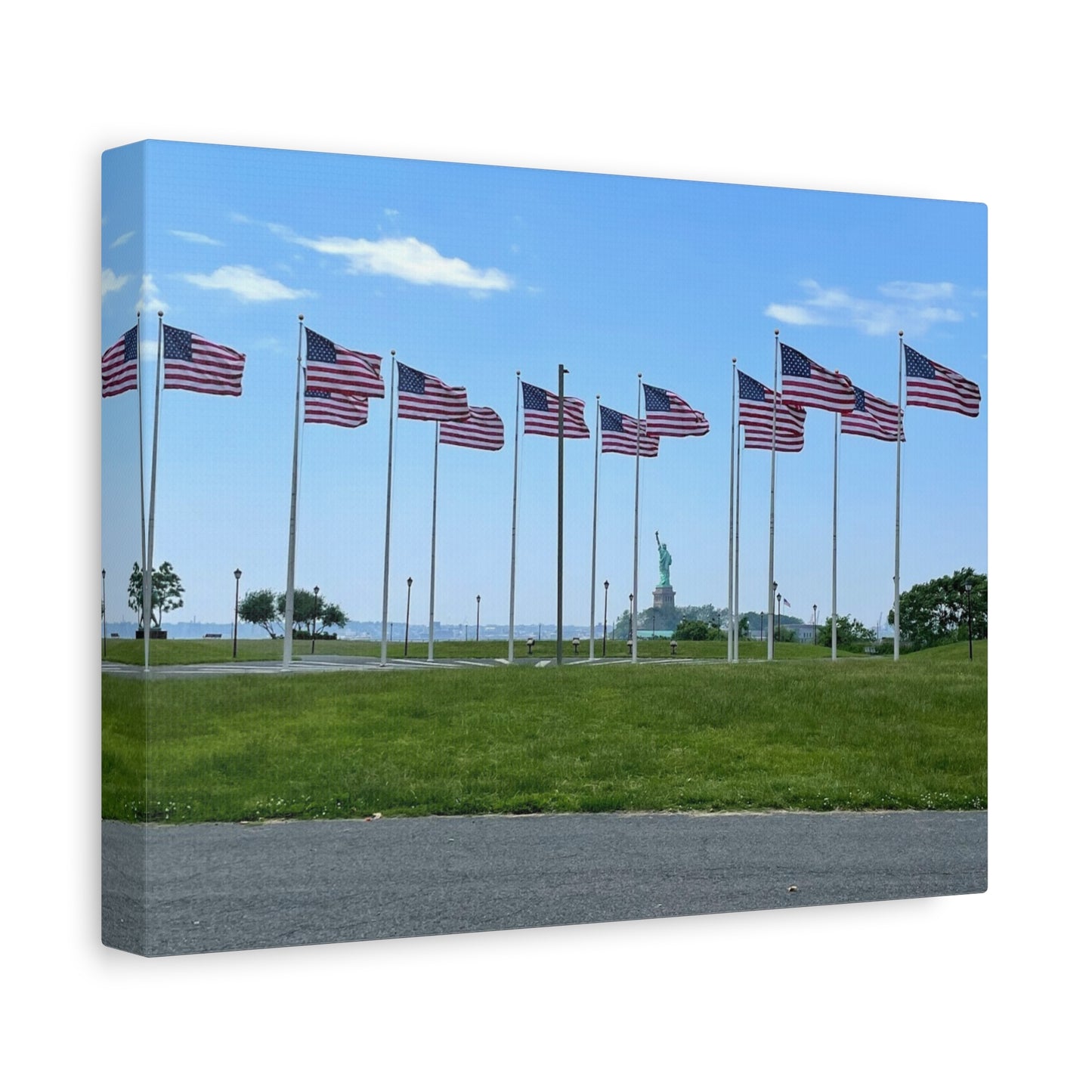 Statue of Liberty Canvas Wall Art - Patriotic Decor