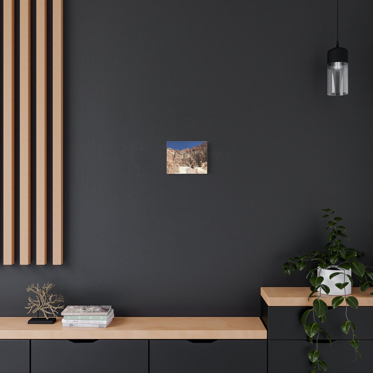 Desert Landscape Canvas Wall Art - Stretched Matte Print