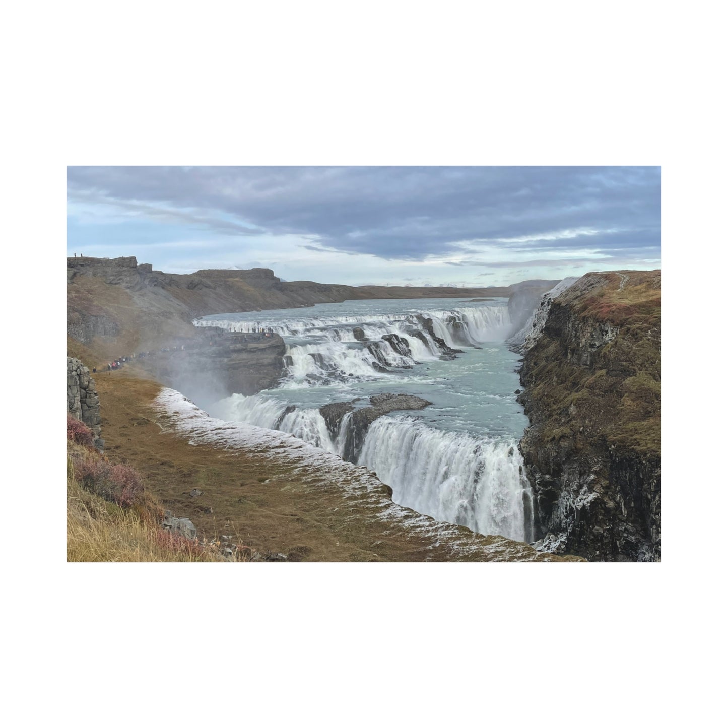 Serene Waterfall Canvas Wall Art - Tranquil Nature Decor