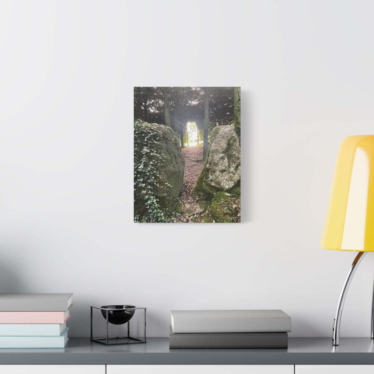 Serene Nature Wall Art Canvas – Tranquil Forest Scene for Home Decor