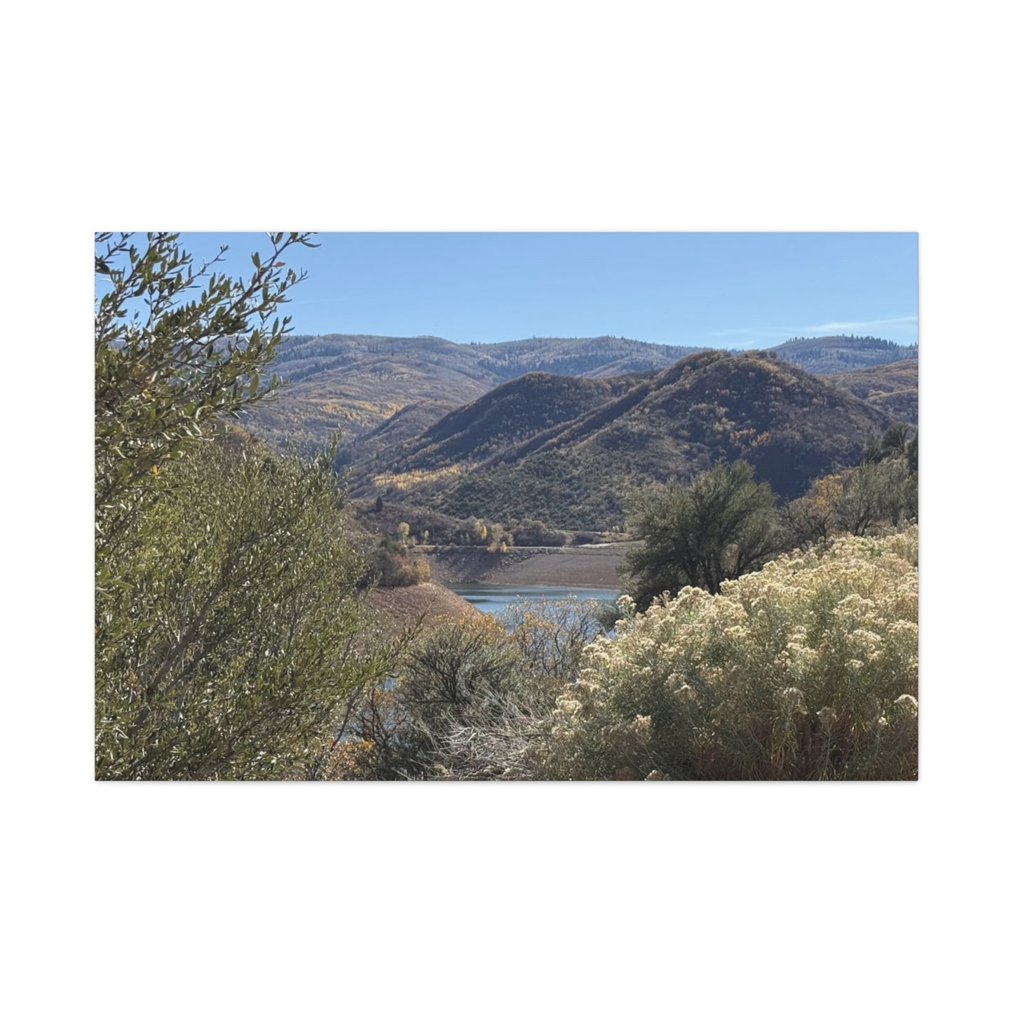 Serene Landscape Canvas Wall Art - Tranquil Nature Scene for Home Decor