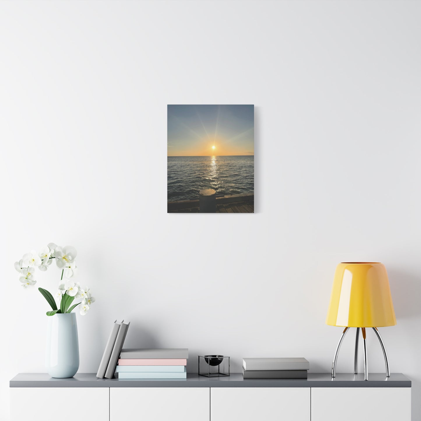 Serene Sunset Canvas Wall Art