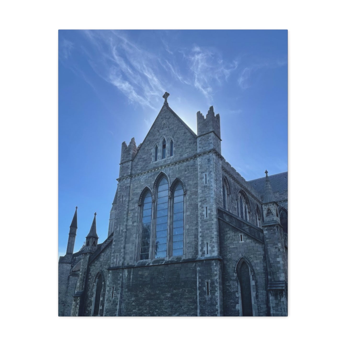 Stunning Matte Canvas Art Print, Gothic Architecture, Home Décor, Wall Art, Religious Decor, Gift for Art Lovers
