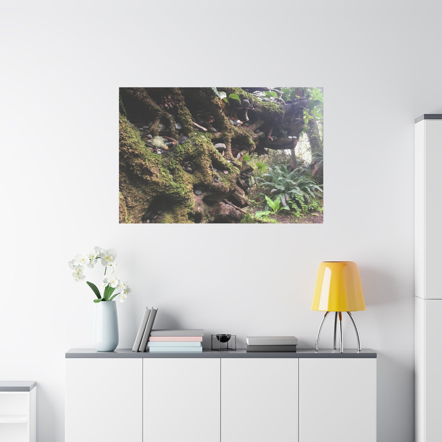 Nature-Inspired Stretched Canvas Art: Enchanted Forest Vibes