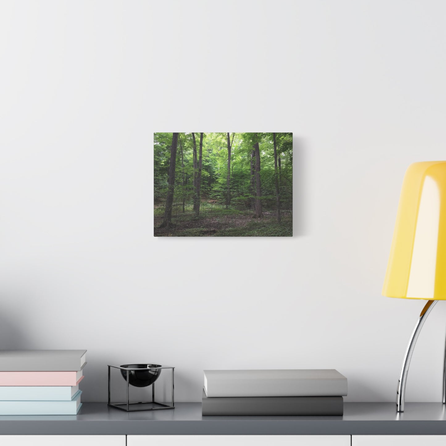 Serene Forest Canvas Art - Stretched Wall Décor for Natural Ambiance Sacred Grove