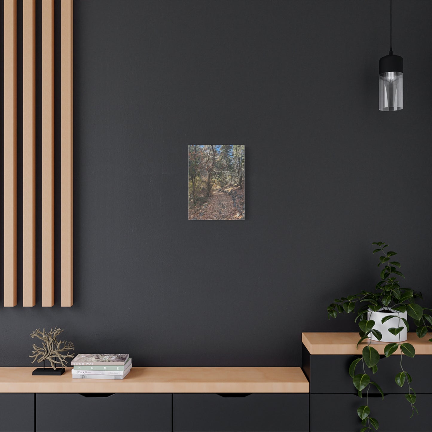 Nature-Inspired Matte Canvas Art - Stretched Wall Decor