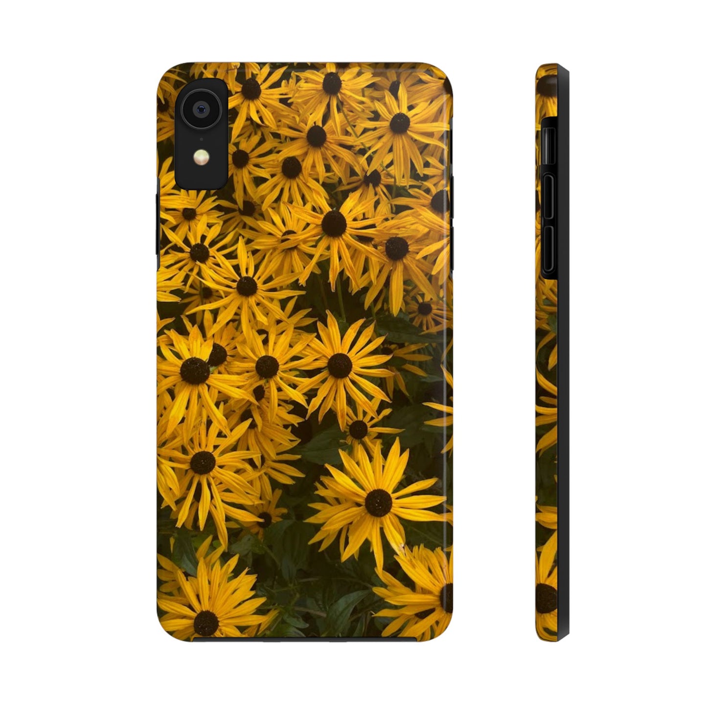 Vibrant Floral Tough Phone Case – Durable Protection with a Sunny Yellow Flower Design