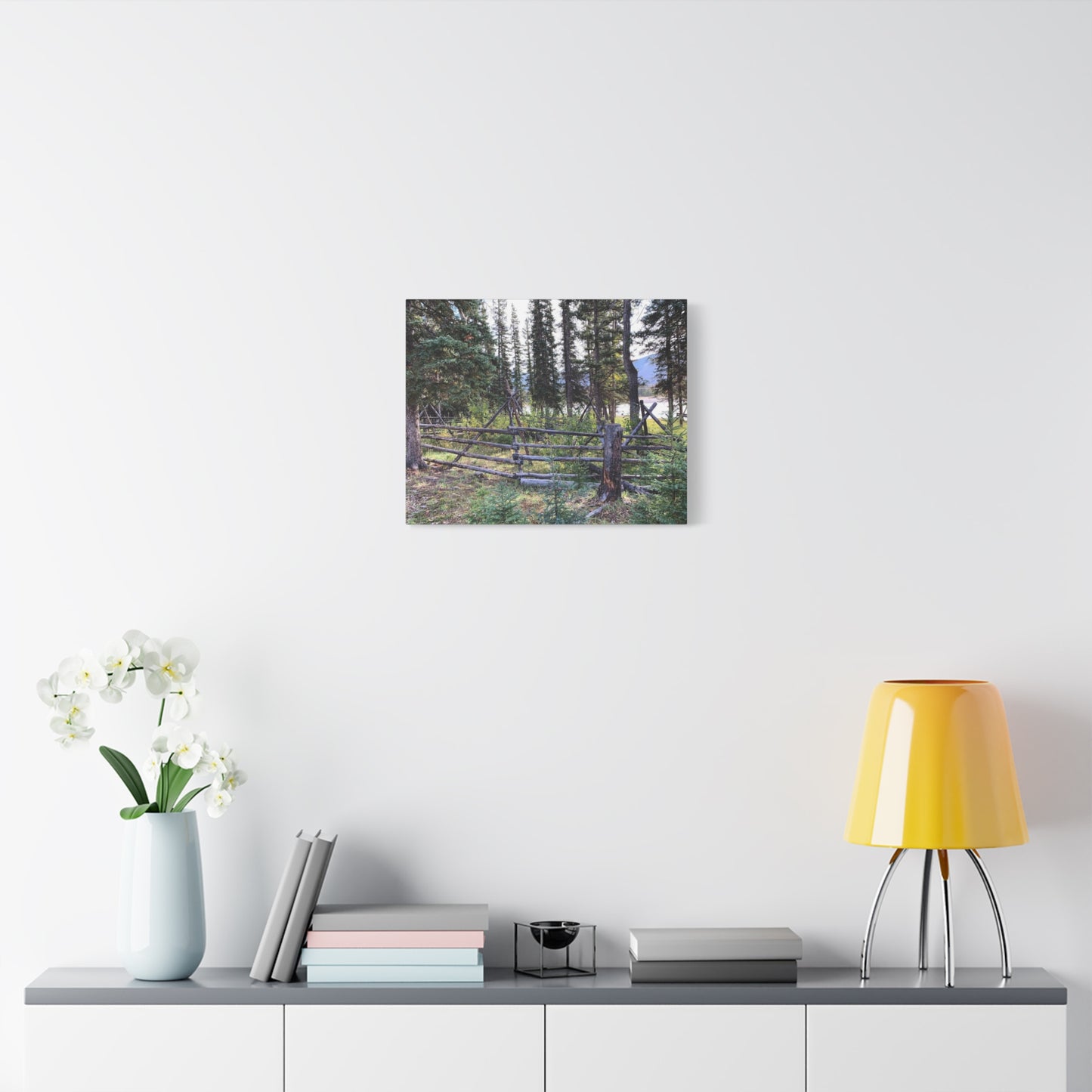 Nature-Inspired Wall Art Canvas Print - Tranquil Forest Scene