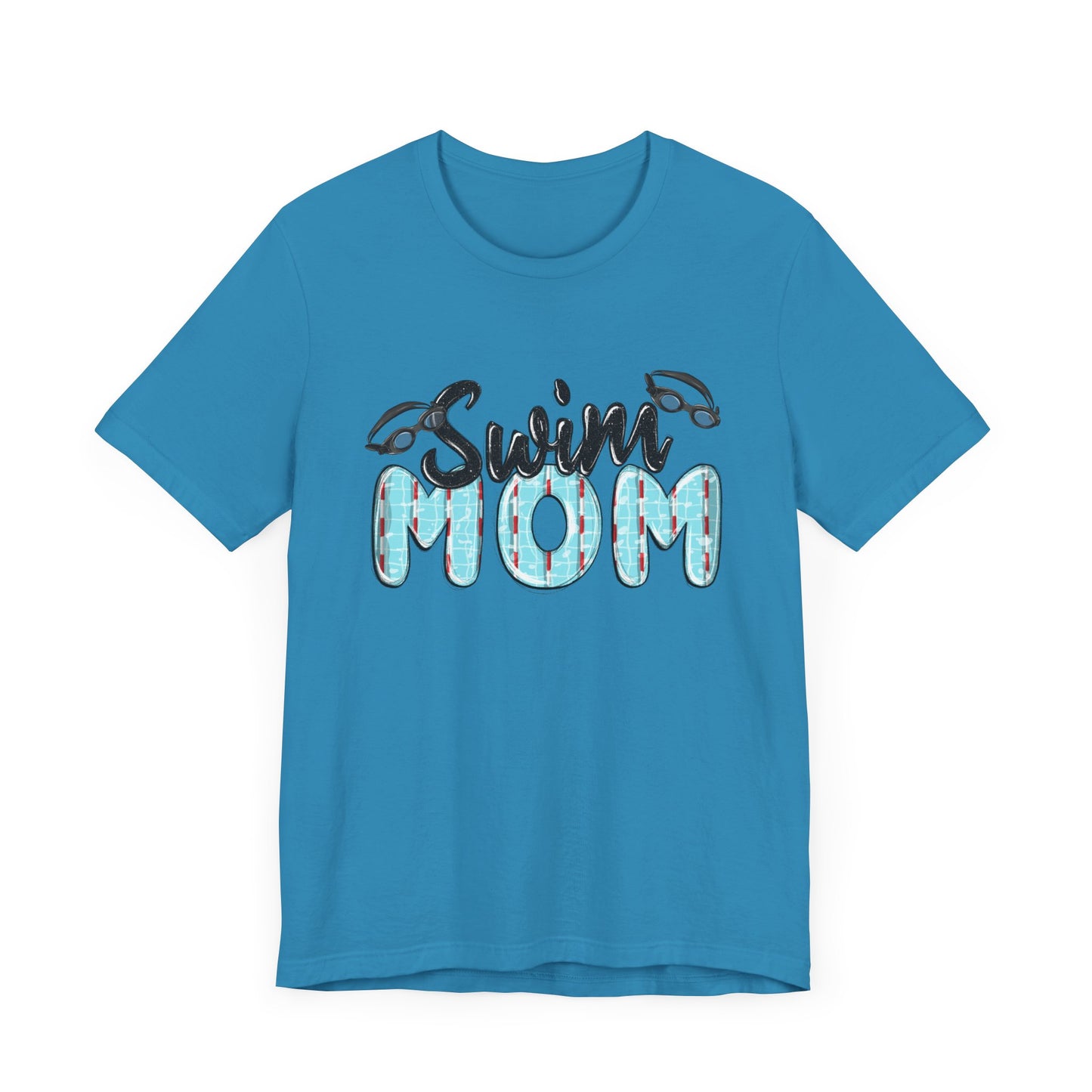 Swim Mom Unisex Jersey Tee - Perfect Gift for Aquatic Enthusiasts