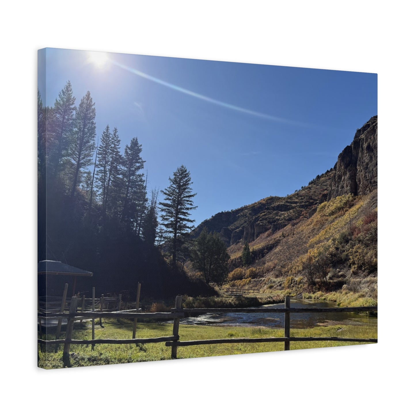 Scenic Nature Canvas Print - Relaxing Landscape Wall Art