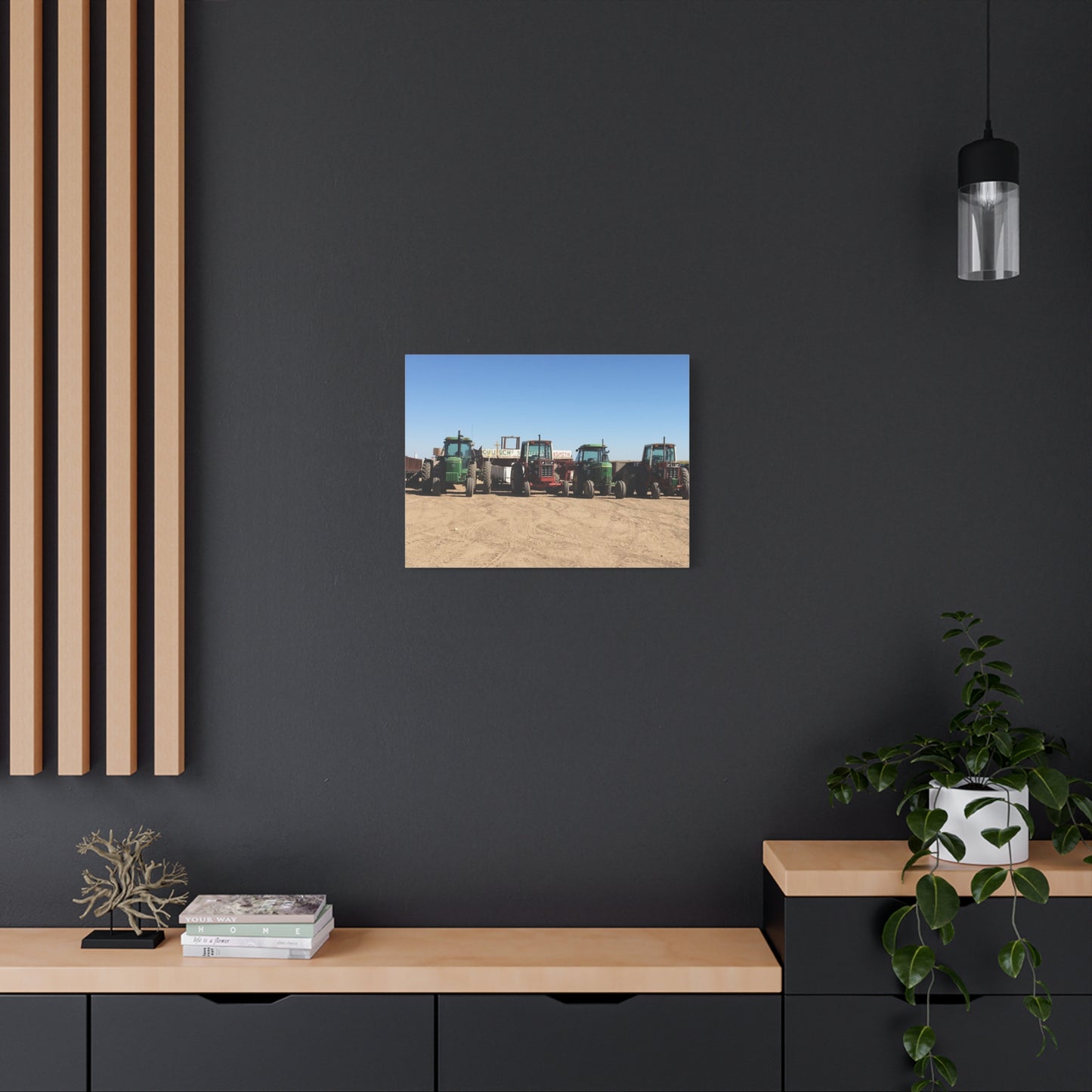 Farming Tractors Canvas Art - Stretched Matte Wall Decor