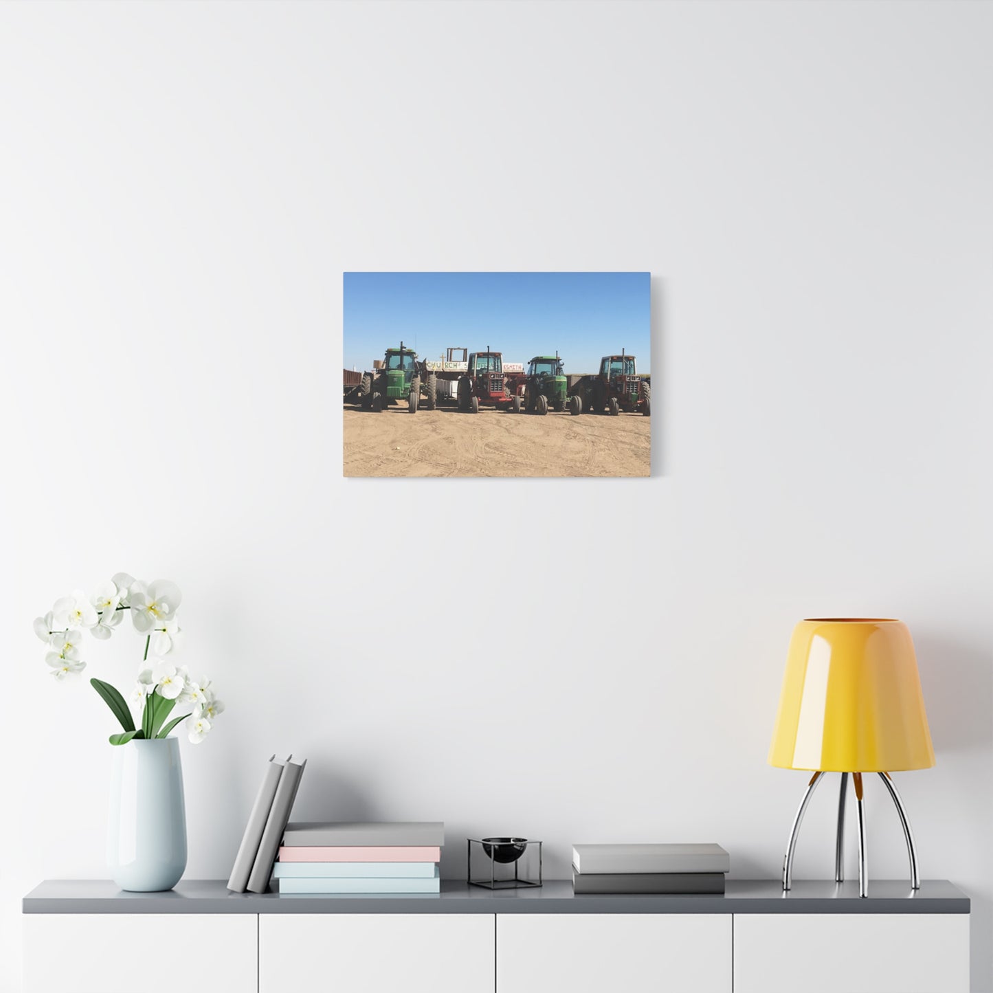 Farming Tractors Canvas Art - Stretched Matte Wall Decor