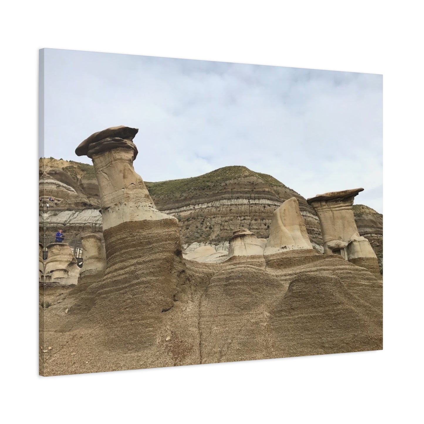 Elegant Landscape Canvas Art - Unique Rock Formations for Nature Lovers