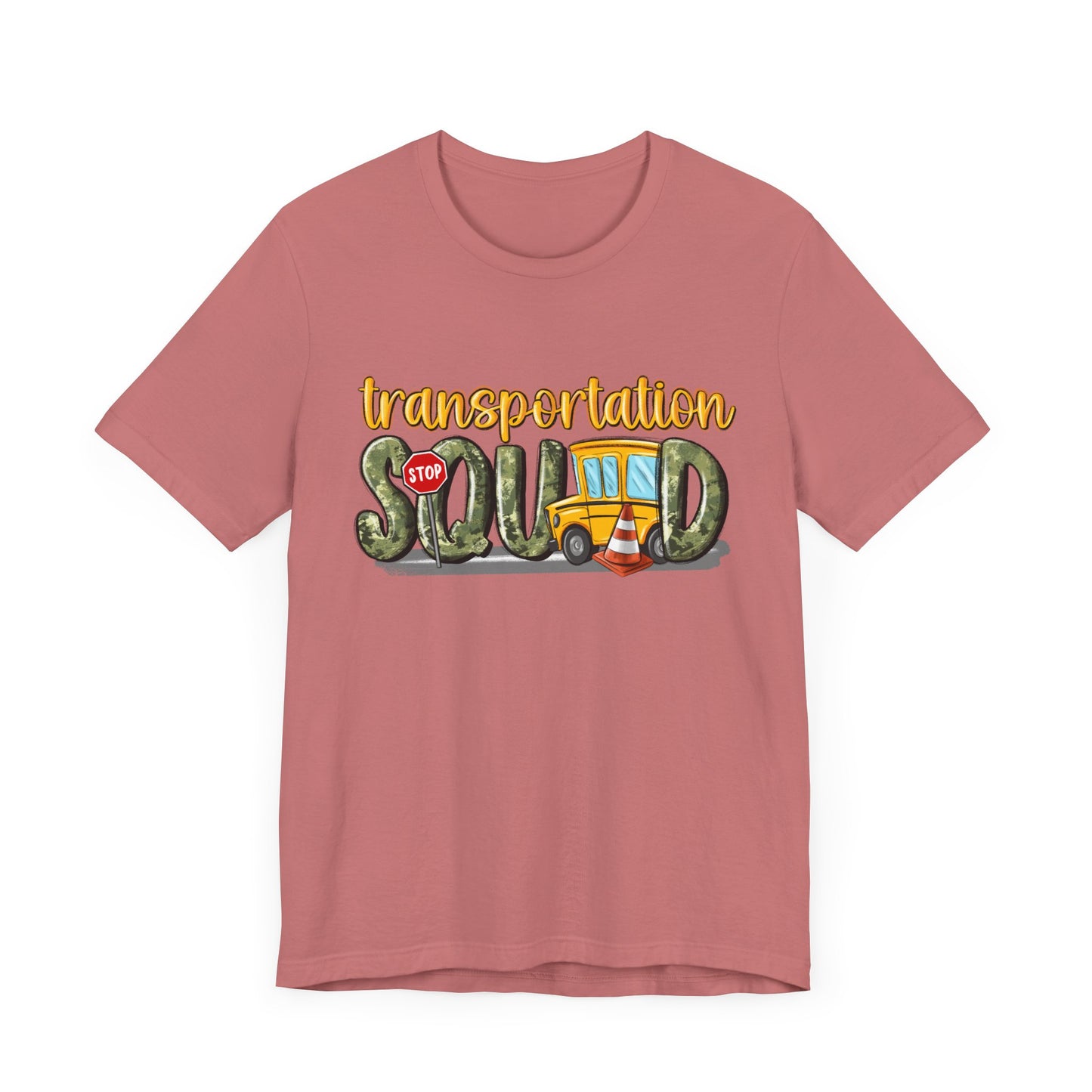 Funny Transportation Squad Unisex Jersey Tee