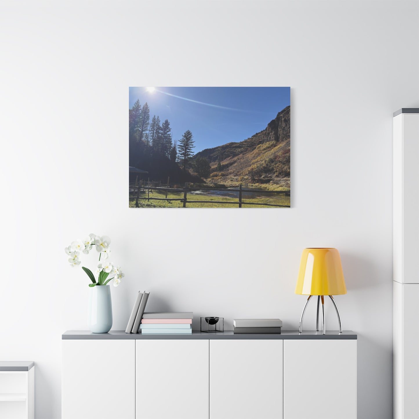 Scenic Nature Canvas Print - Relaxing Landscape Wall Art