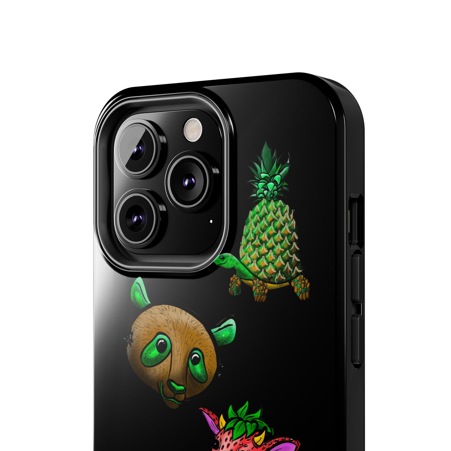 Colorful Animal Design Tough Phone Case - Unique Protection for Wildlife Lovers