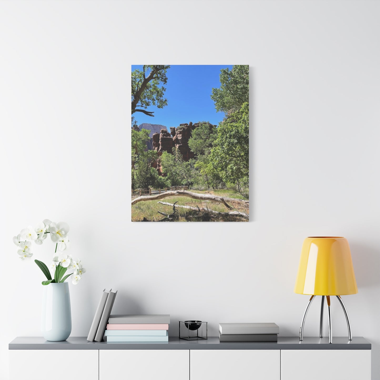 Stretched Canvas Art - Scenic Nature Landscape