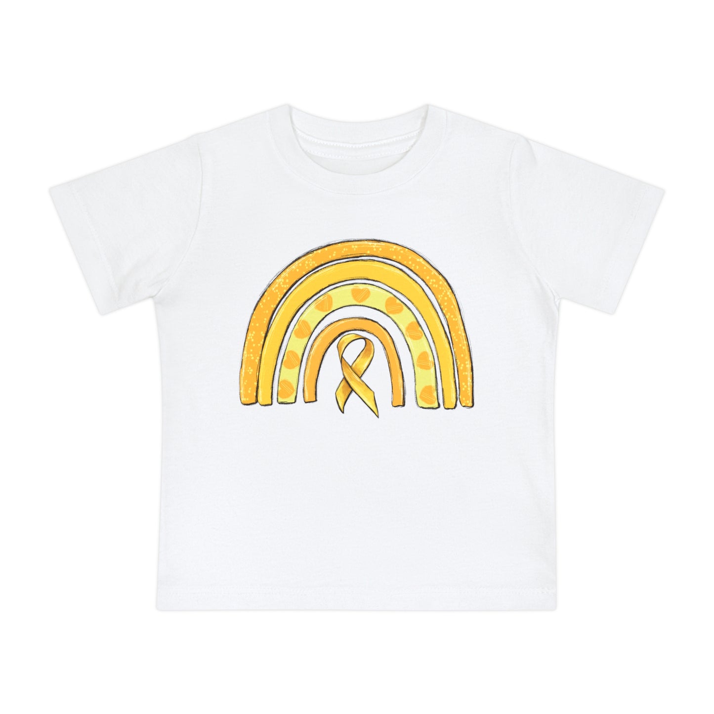 Childhood Cancer Baby Short Sleeve T-Shirt