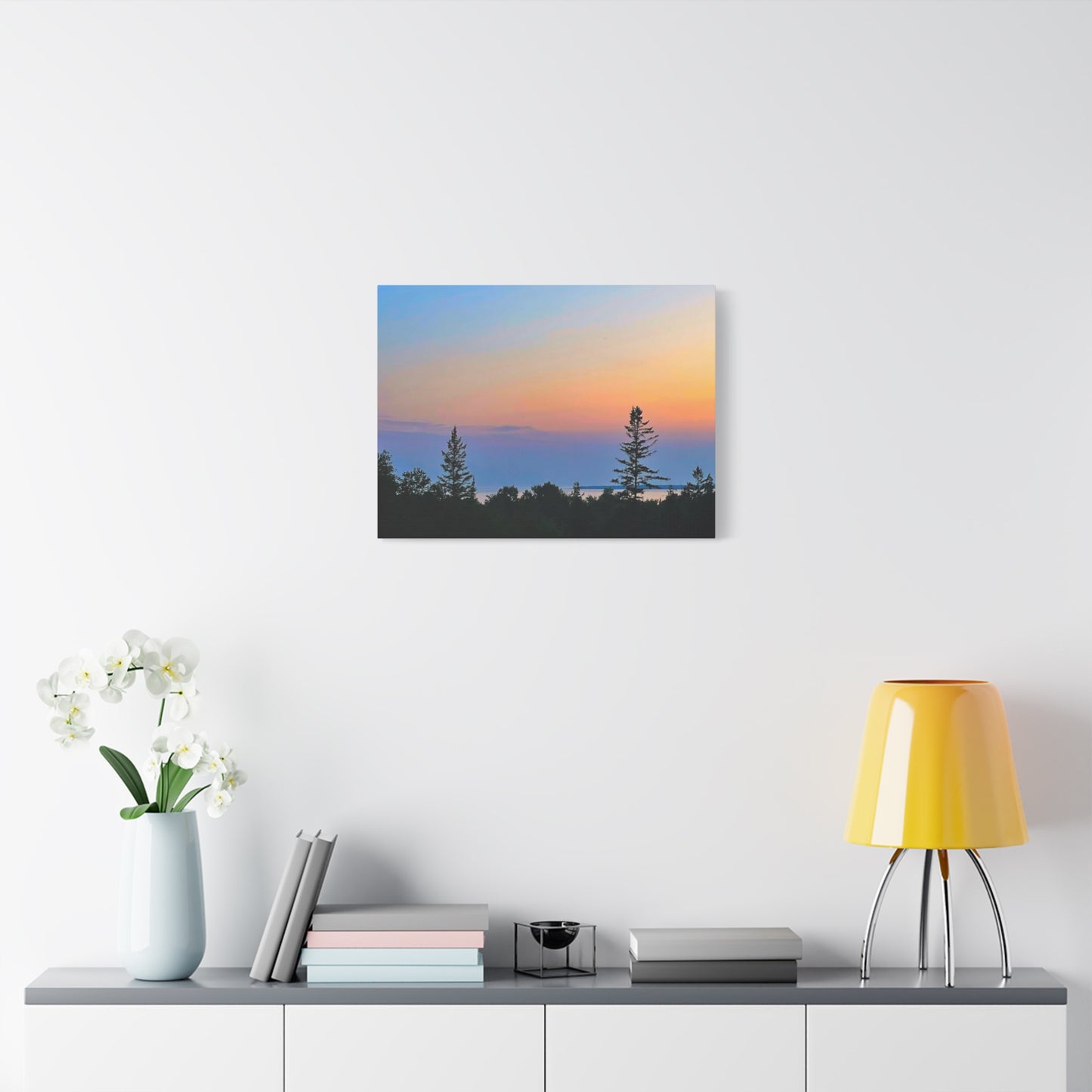 Serene Landscape Canvas Wall Art - Stretched Matte 1.25"