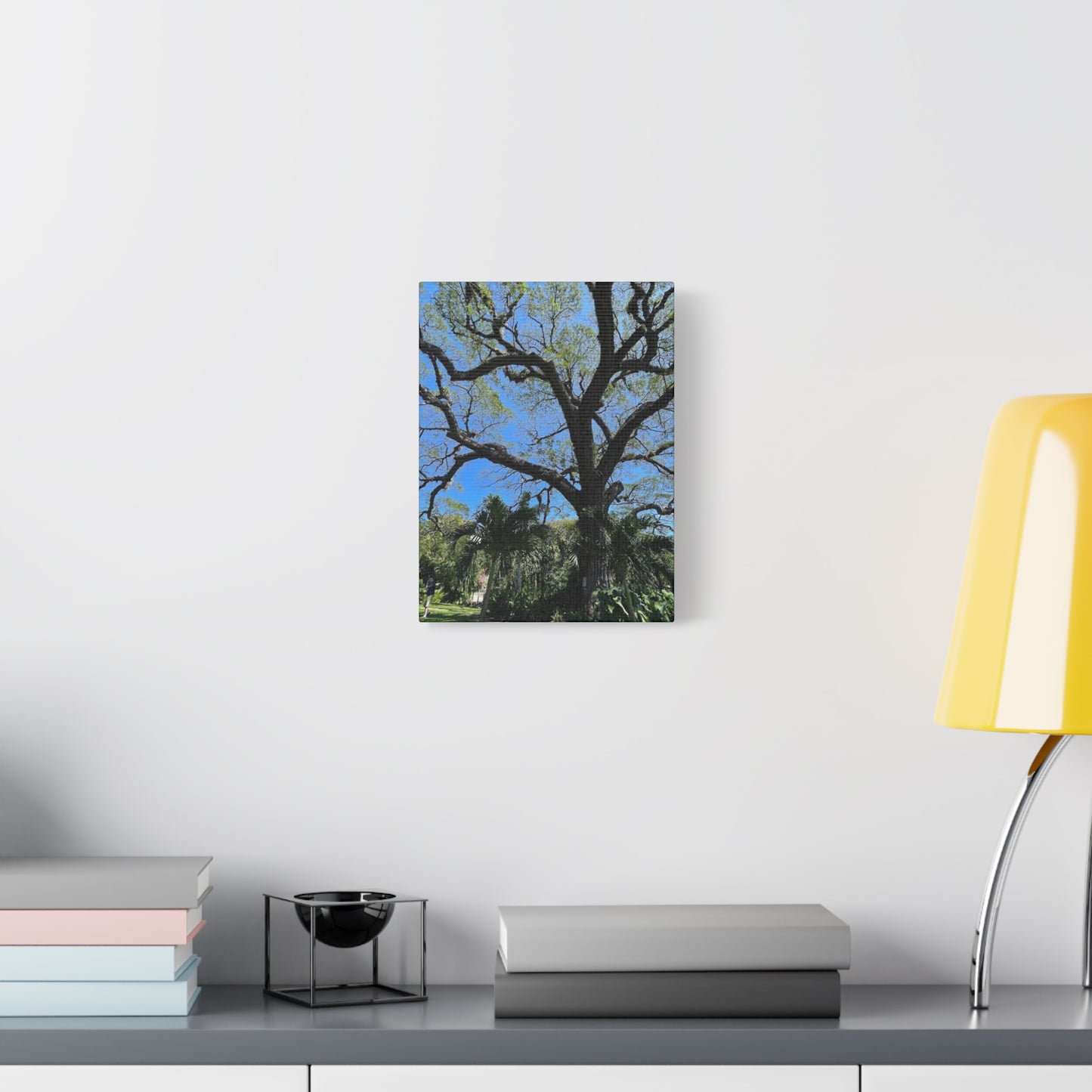 Nature-Inspired Stretched Canvas Art - Large Tree Print