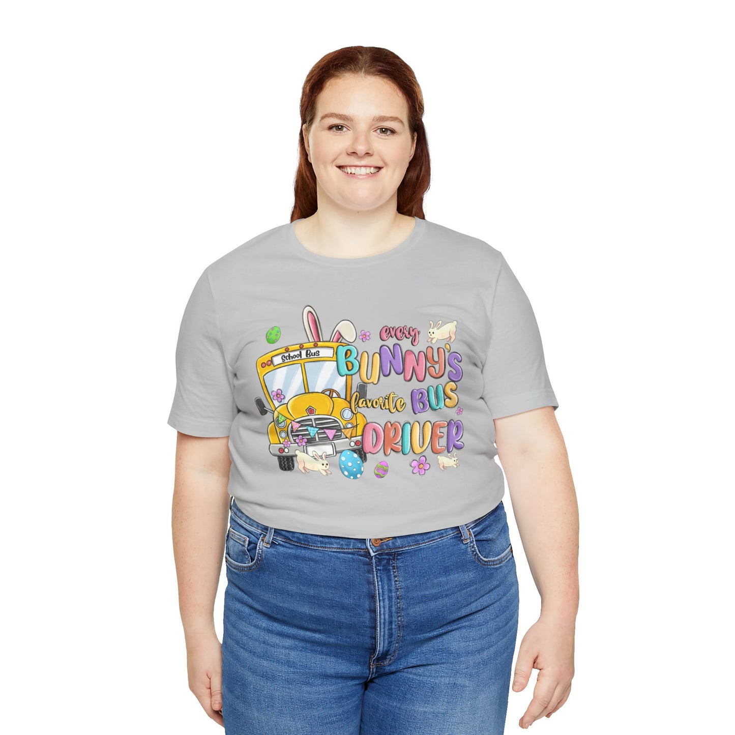Every Bunny's Favorite Bus Driver Unisex Tee - Fun Easter T-Shirt for Kids and Adults