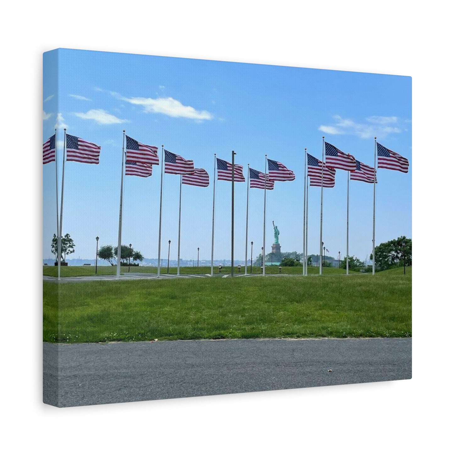 Statue of Liberty Canvas Wall Art - Patriotic Decor