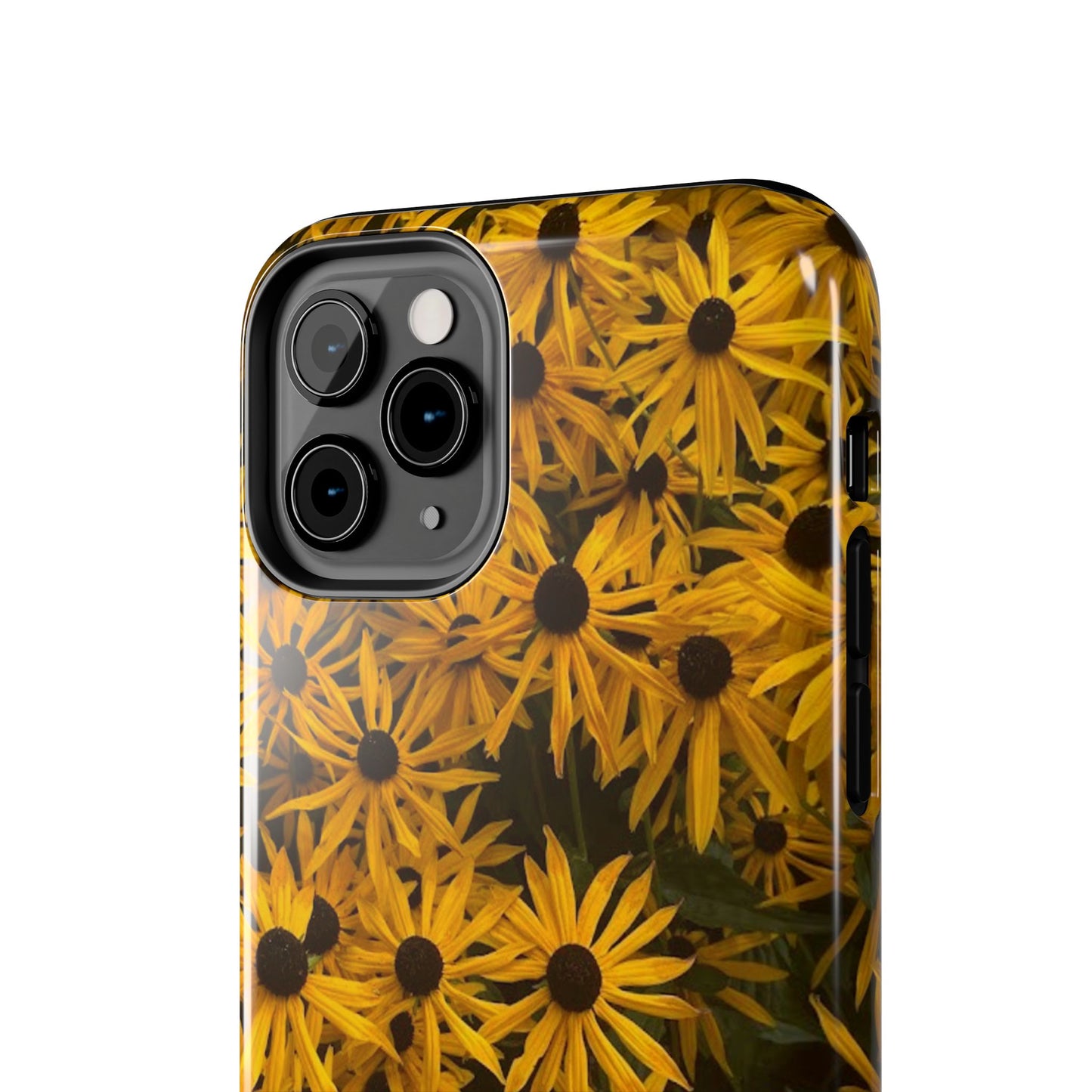 Vibrant Floral Tough Phone Case – Durable Protection with a Sunny Yellow Flower Design