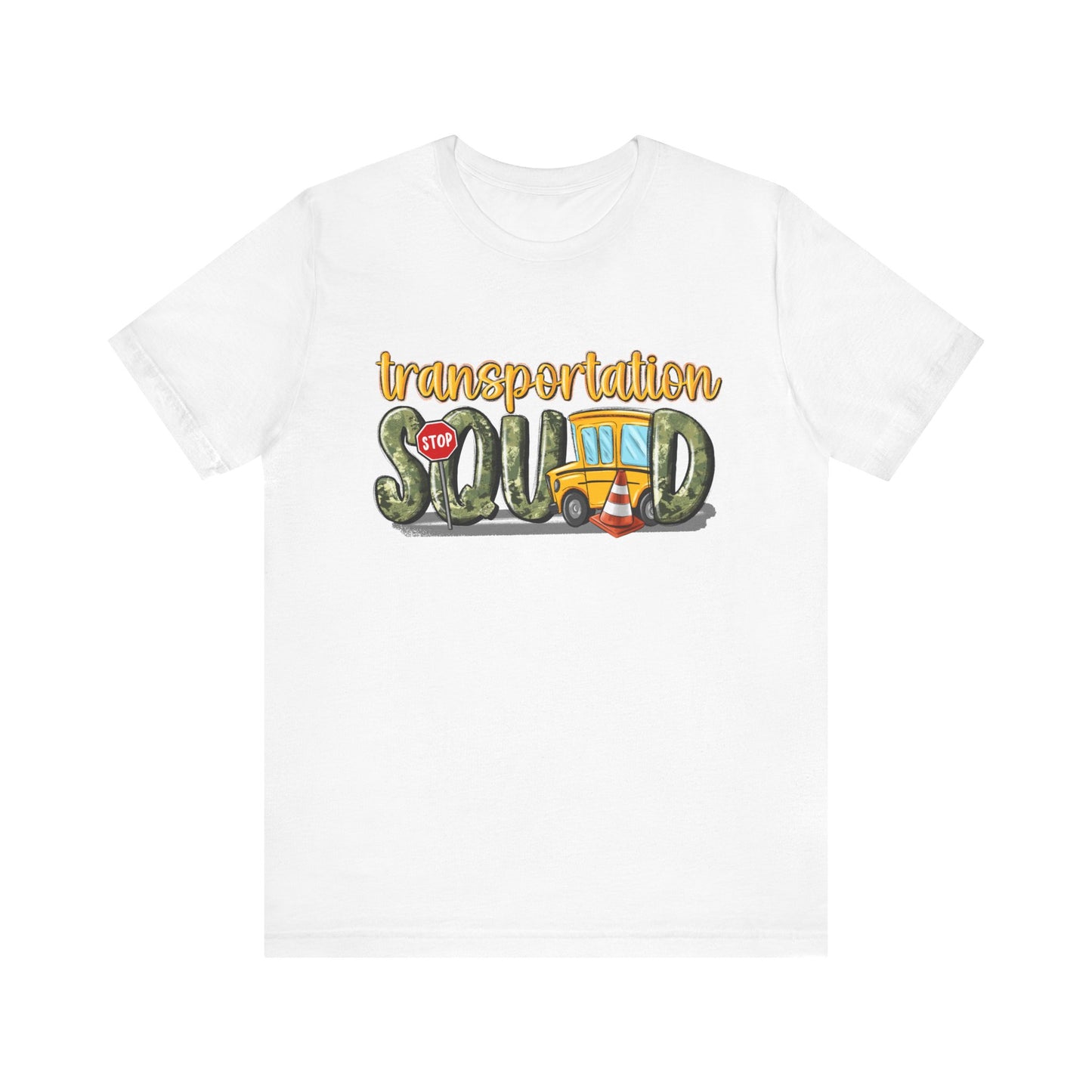 Funny Transportation Squad Unisex Jersey Tee