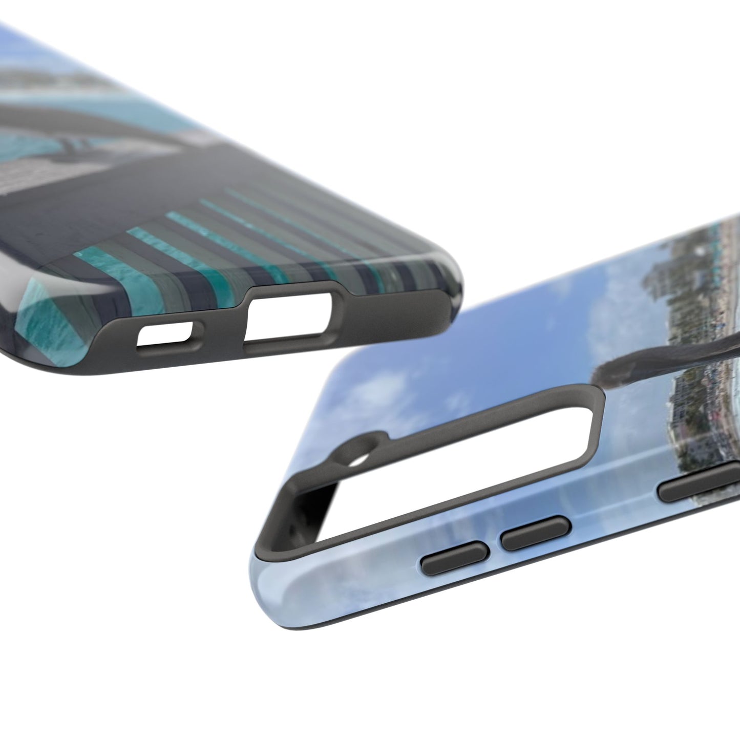 Coastal Pelican Tough Phone Cases - Durable Protection with Ocean Vibe