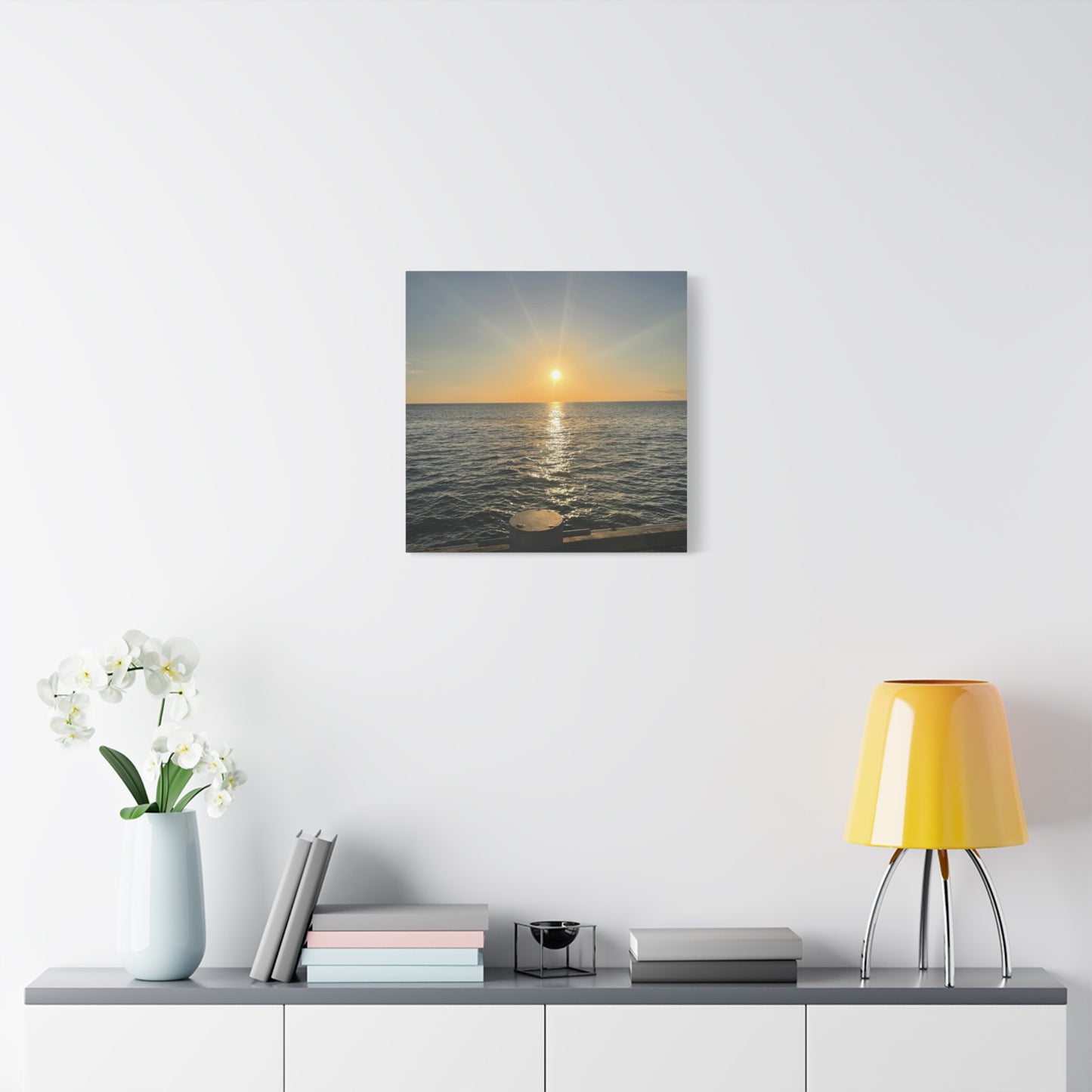 Serene Sunset Canvas Wall Art