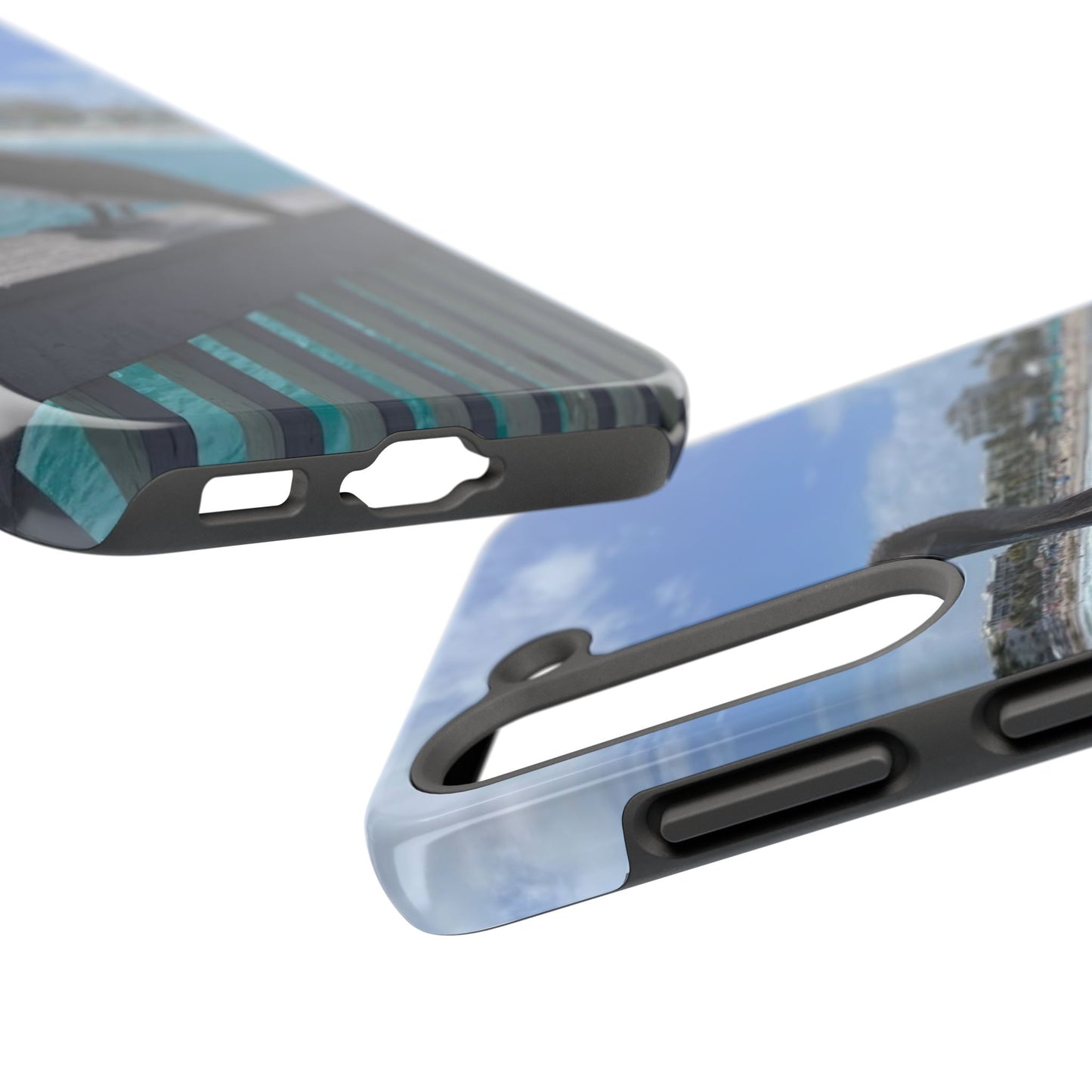 Coastal Pelican Tough Phone Cases - Durable Protection with Ocean Vibe