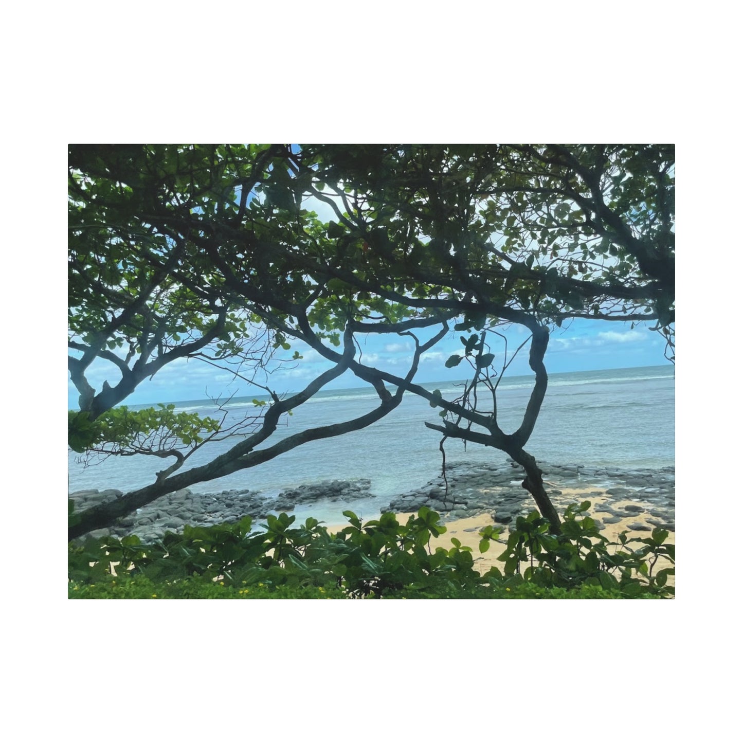 Serene Coastal Canvas Art Print - 1.25" Stretched Wall Décor