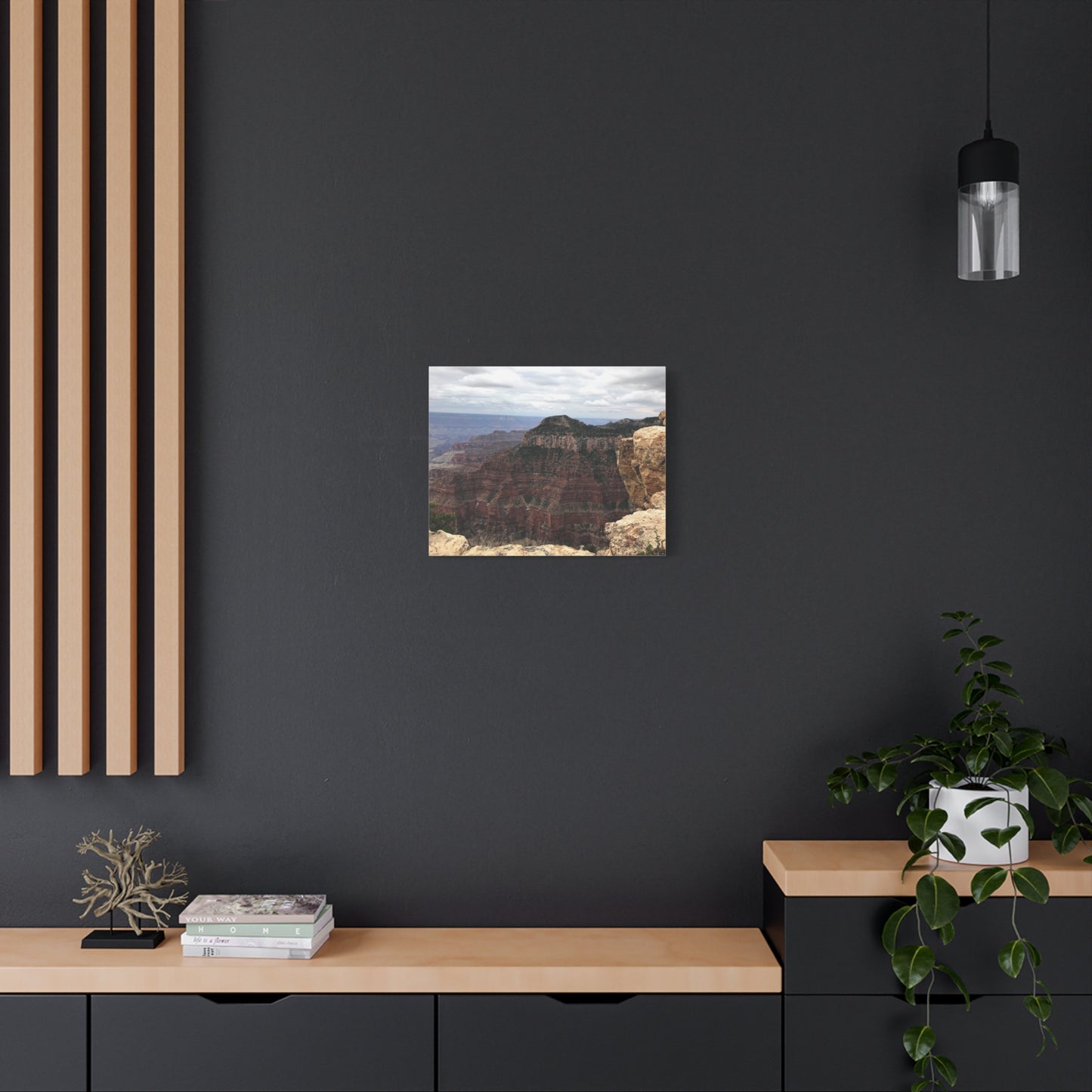 Scenic Grand Canyon Canvas Wall Art – Rustic Home Decor for Nature Lovers