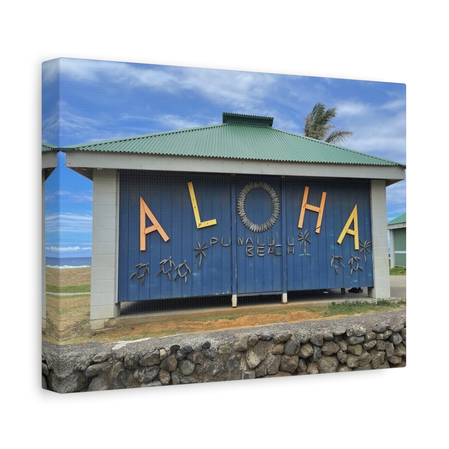 Aloha Beach Gallery Canvas Art | Tropical Home Decor