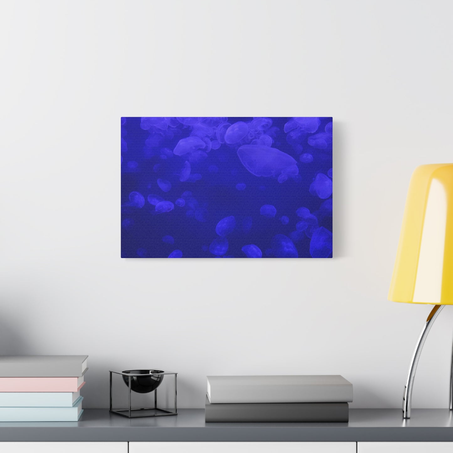 Jellyfish Watercolor Canvas Art - Ocean Theme Wall Decor