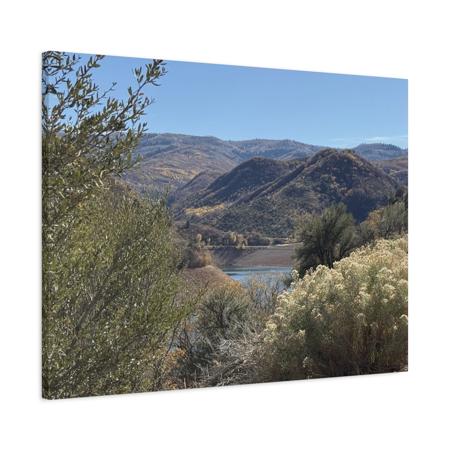 Serene Landscape Canvas Wall Art - Tranquil Nature Scene for Home Decor
