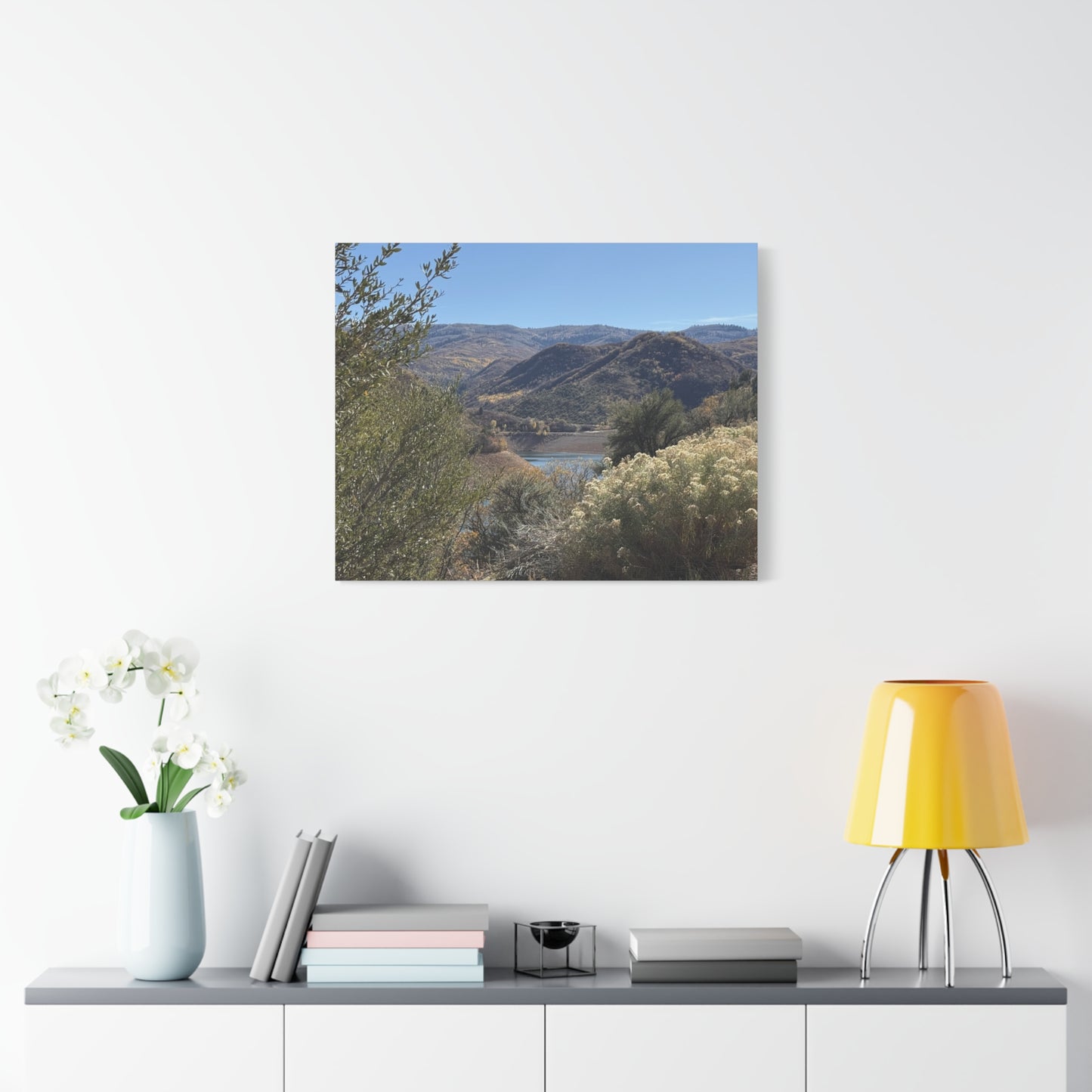 Serene Landscape Canvas Wall Art - Tranquil Nature Scene for Home Decor