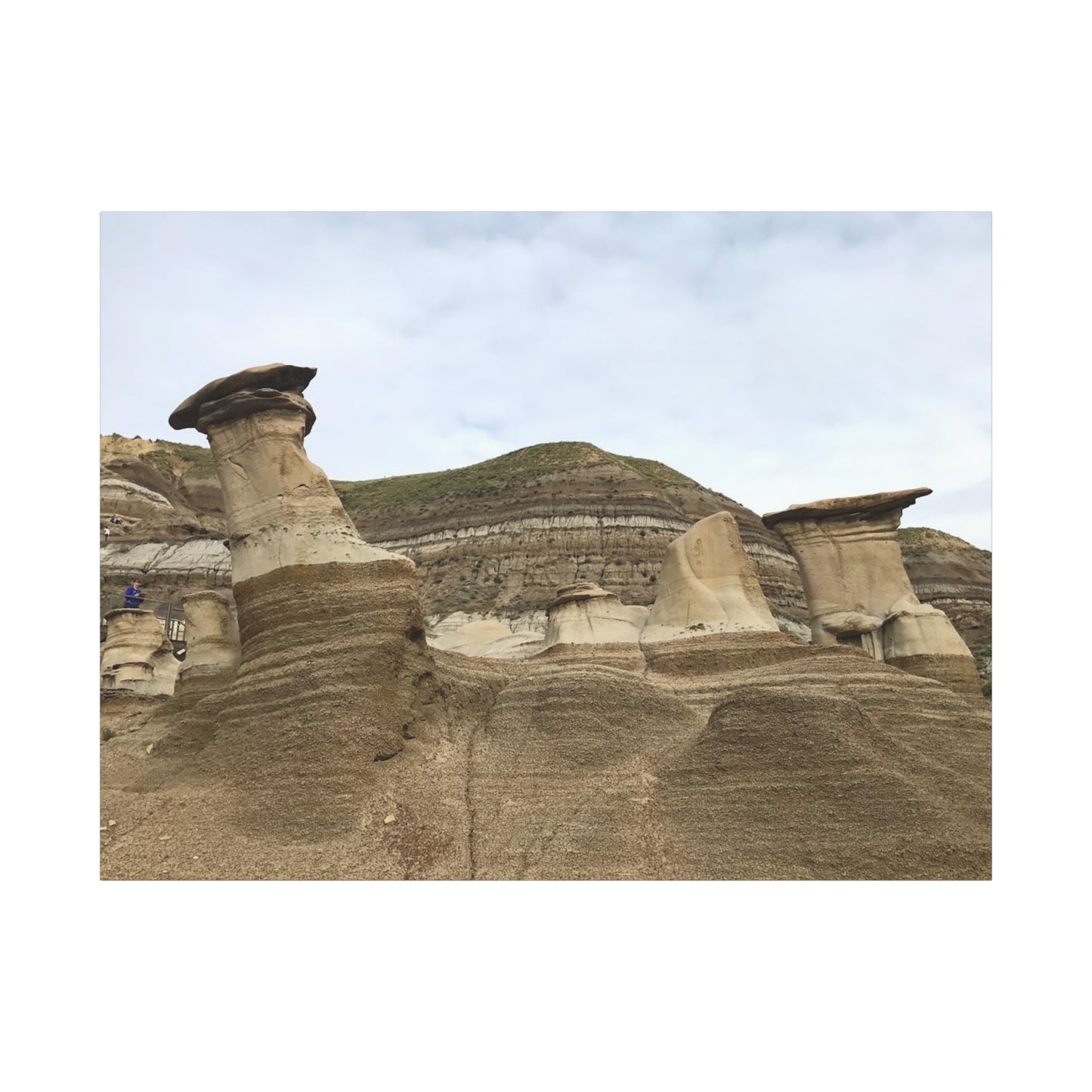 Elegant Landscape Canvas Art - Unique Rock Formations for Nature Lovers