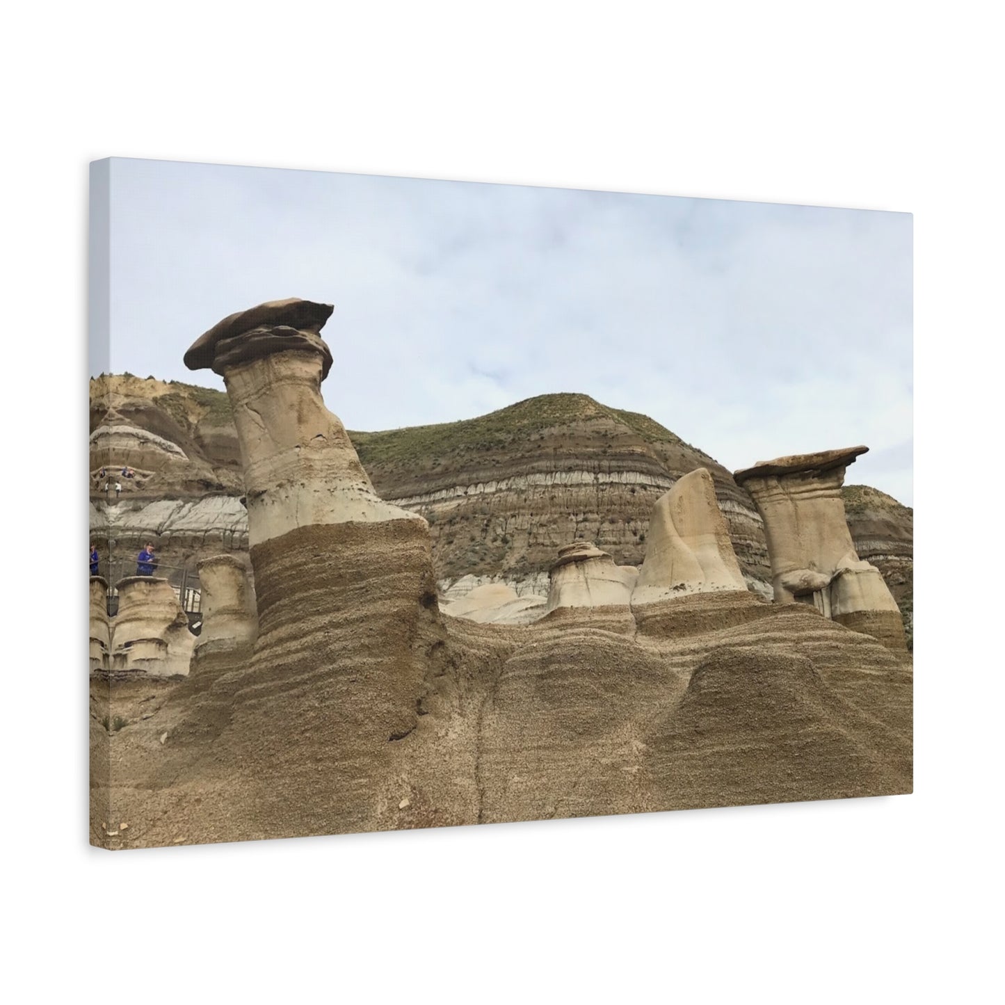 Elegant Landscape Canvas Art - Unique Rock Formations for Nature Lovers