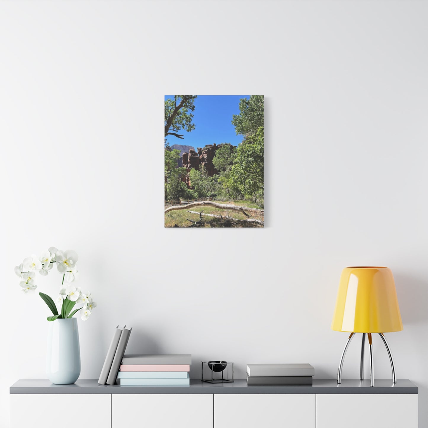 Stretched Canvas Art - Scenic Nature Landscape