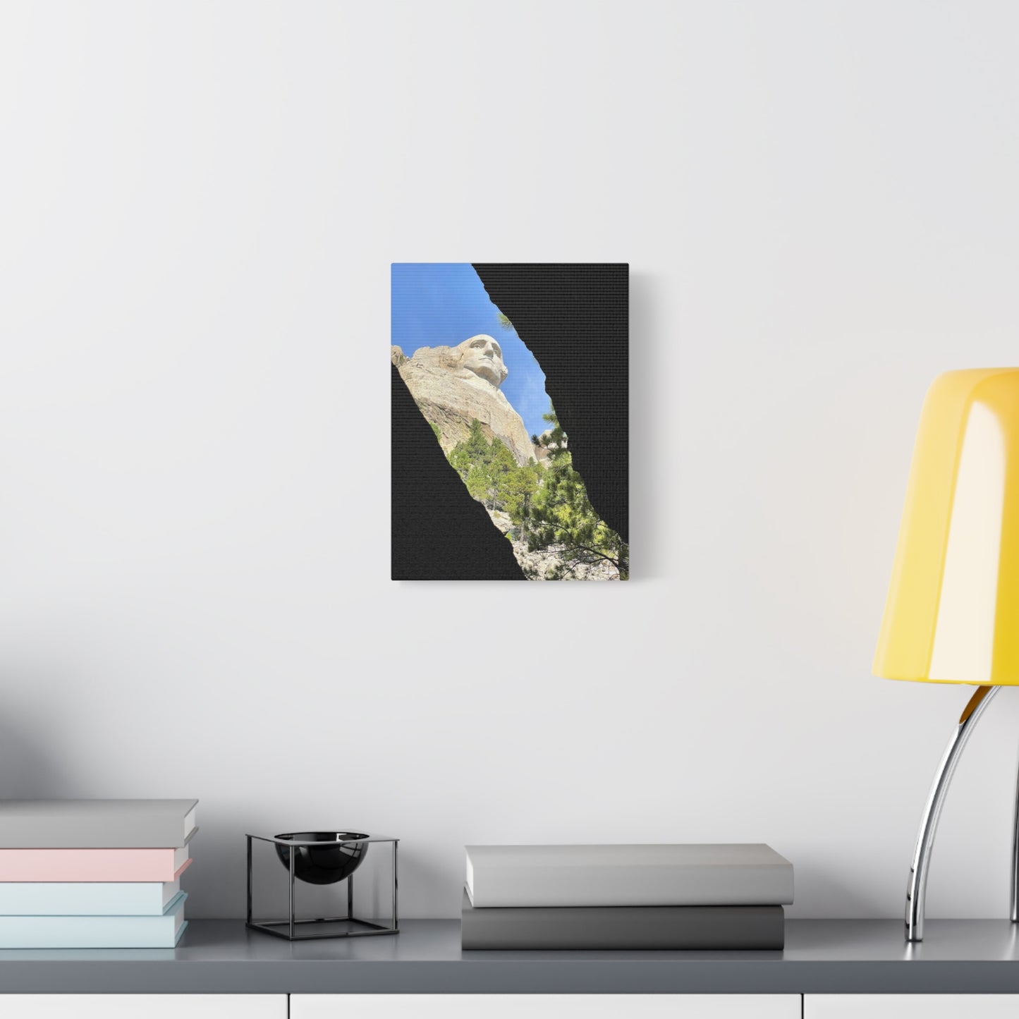 Mount Rushmore Matte Canvas Wall Art - Nature & History Decor