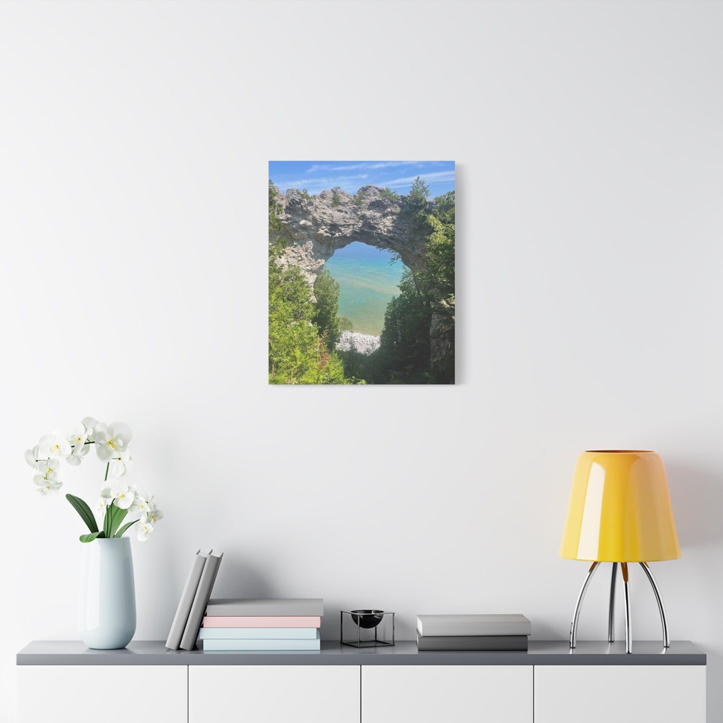 Scenic Nature Canvas - Arch Rock Artwork