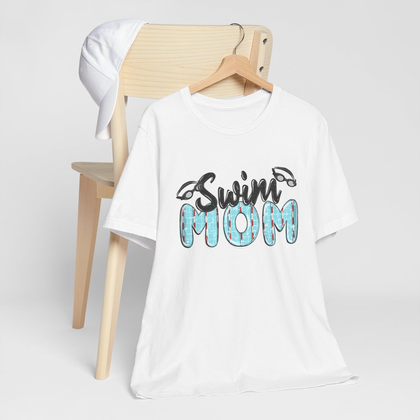 Swim Mom Unisex Jersey Tee - Perfect Gift for Aquatic Enthusiasts