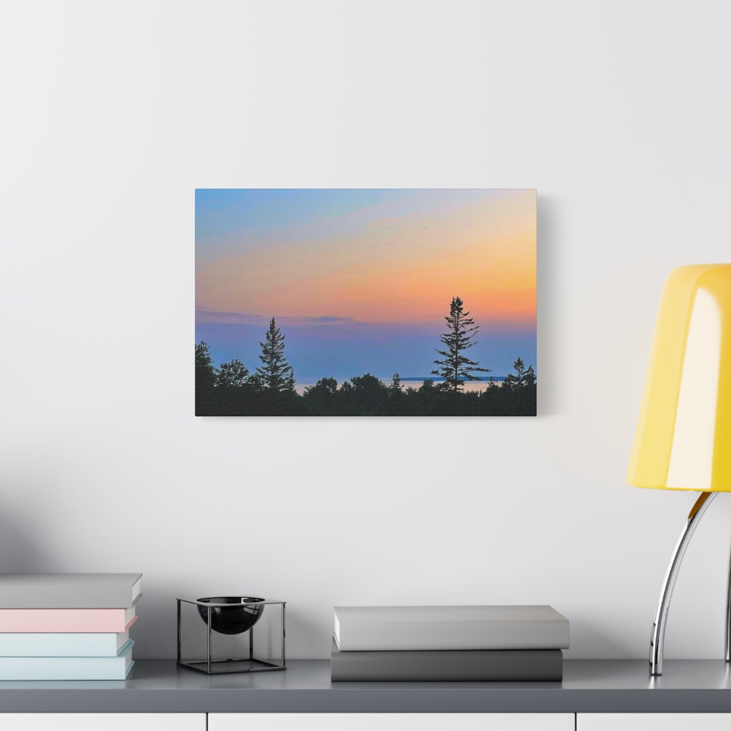 Serene Landscape Canvas Wall Art - Stretched Matte 1.25"