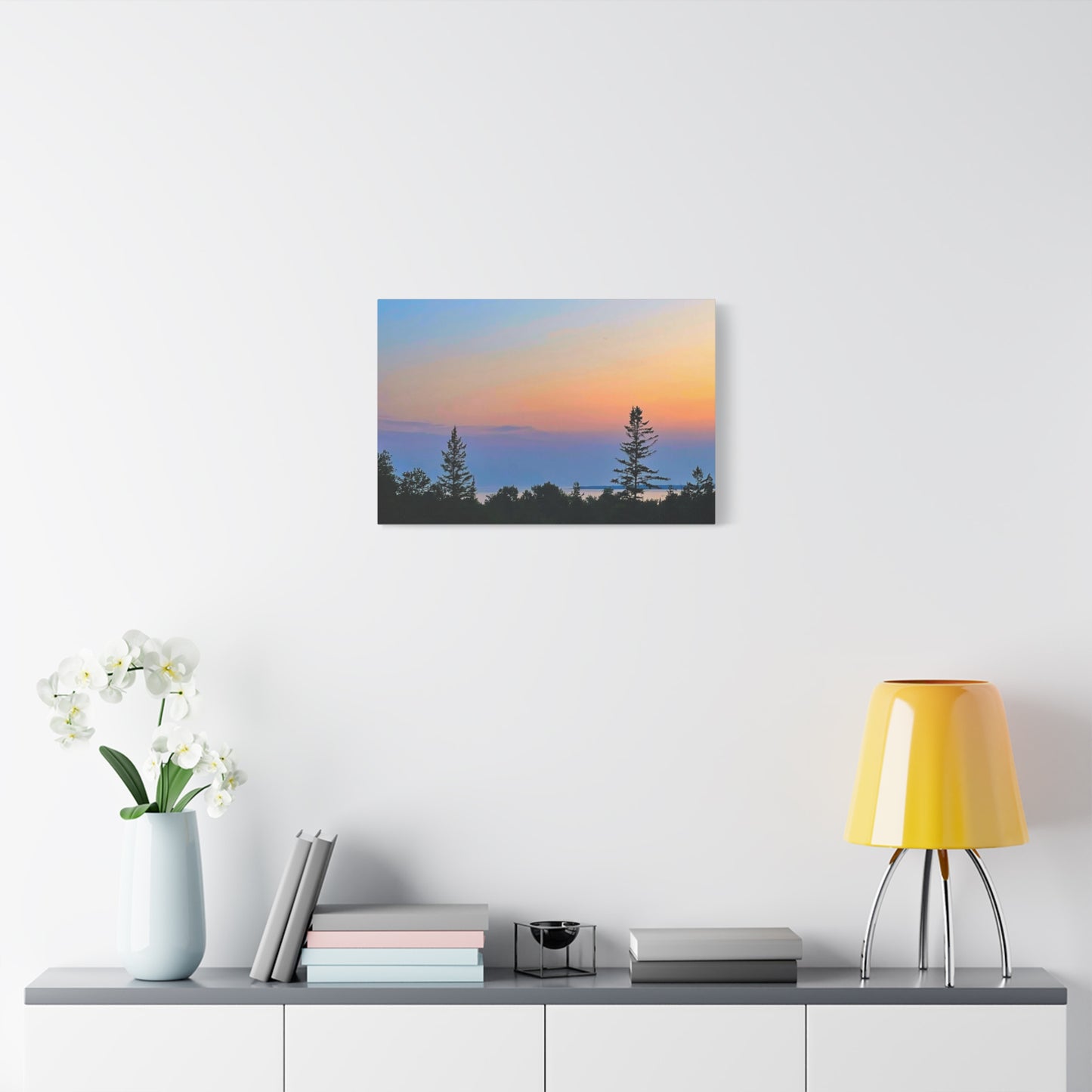 Serene Landscape Canvas Wall Art - Stretched Matte 1.25"