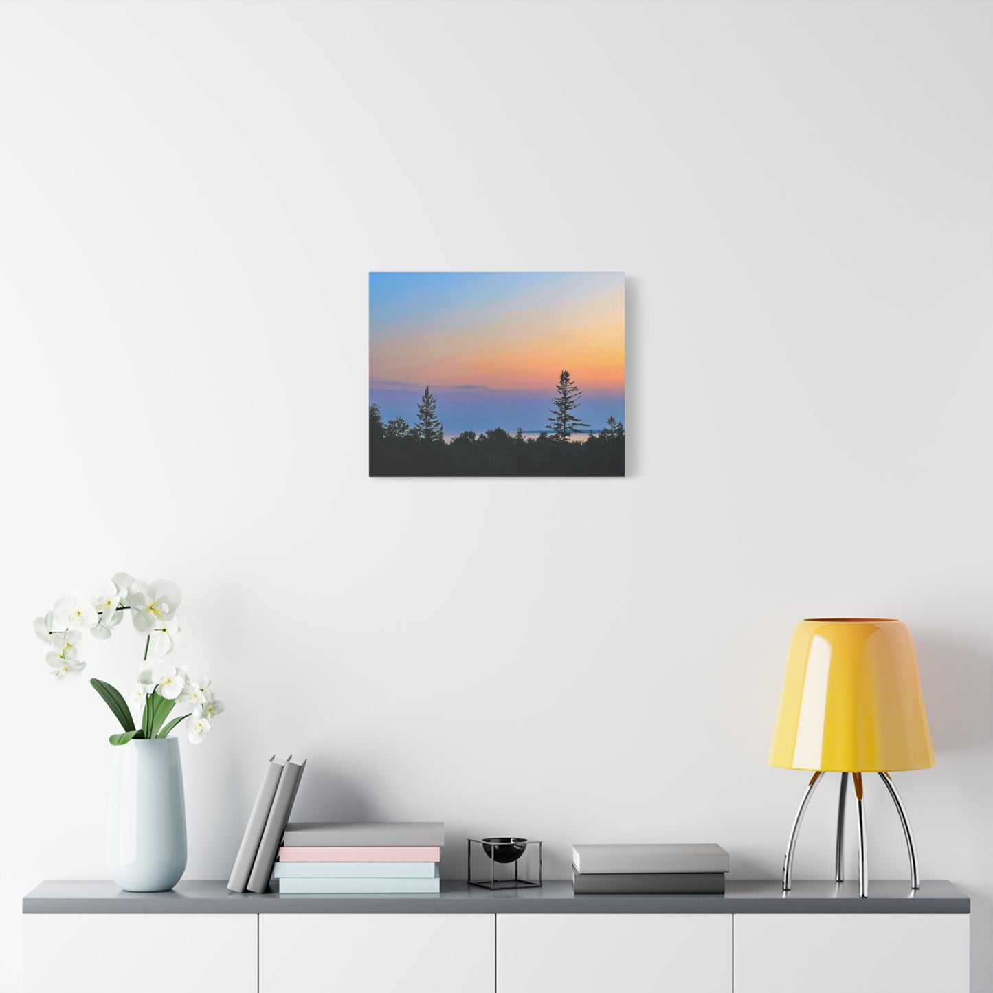Serene Landscape Canvas Wall Art - Stretched Matte 1.25"