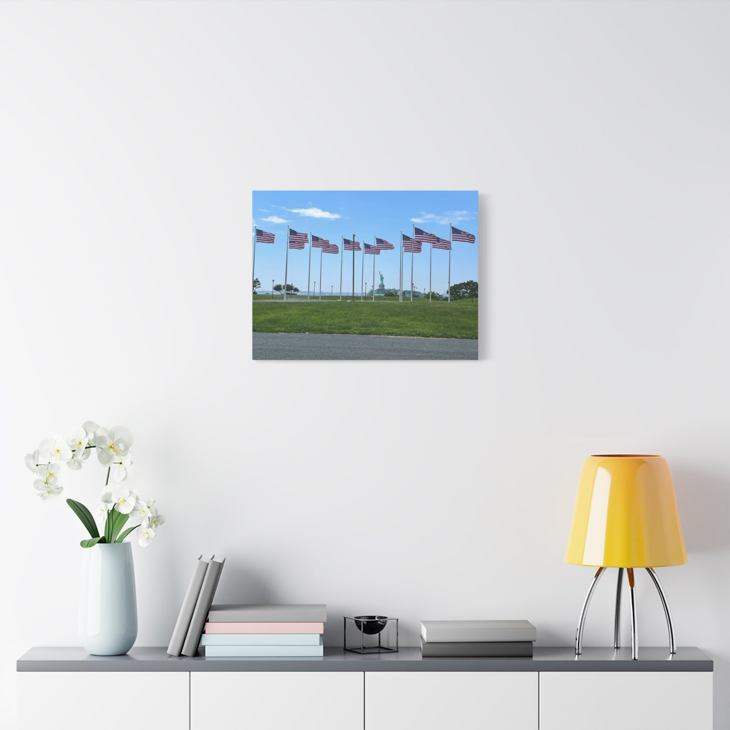 Statue of Liberty Canvas Wall Art - Patriotic Decor