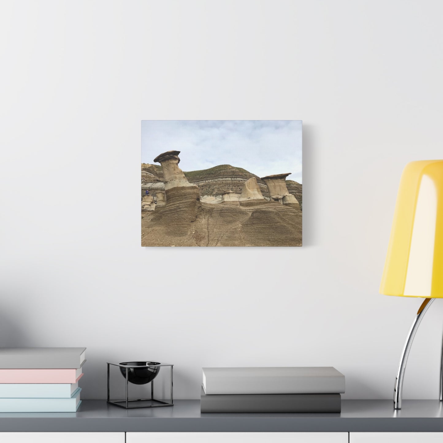 Elegant Landscape Canvas Art - Unique Rock Formations for Nature Lovers