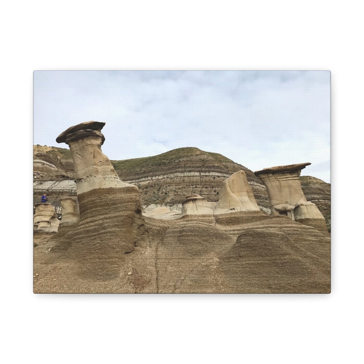 Elegant Landscape Canvas Art - Unique Rock Formations for Nature Lovers